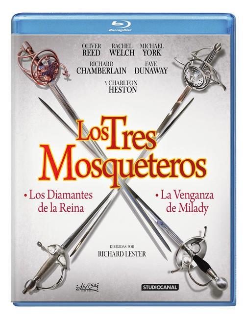 Los Tres Mosqueteros Pack (Los tres mosqueteros, Los diamantes de la Reina,La venganza de Milady) - Blu-Ray | 8421394414846 | Richard Lester