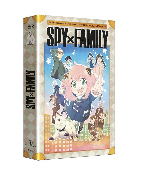 Spy X Family Temporada 1 Parte 2 (Edición limitada A4) - Blu-Ray | 8424365728508 | Kazuhiro Furuhashi