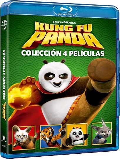 Kung Fu Panda 1-4 - Blu-Ray | 8414533141666 | Mark Osborne, John Stevenson, Jennifer Yuh, Alessandro Carloni, Mike Mitchell, Stephanie Stine