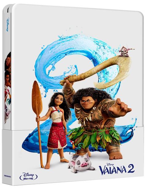 Vaiana 2 (Ed. Steelbok Blu-Ray) - Blu-Ray | 8421394900912 | David G. Derrick Jr., Jason Hand, Dana Ledoux Miller