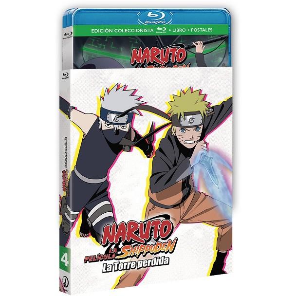 Naruto Shippûden Película Película 4 (La torre perdida + corto) - Blu-Ray | 8424365725590 | Masahiko Murata