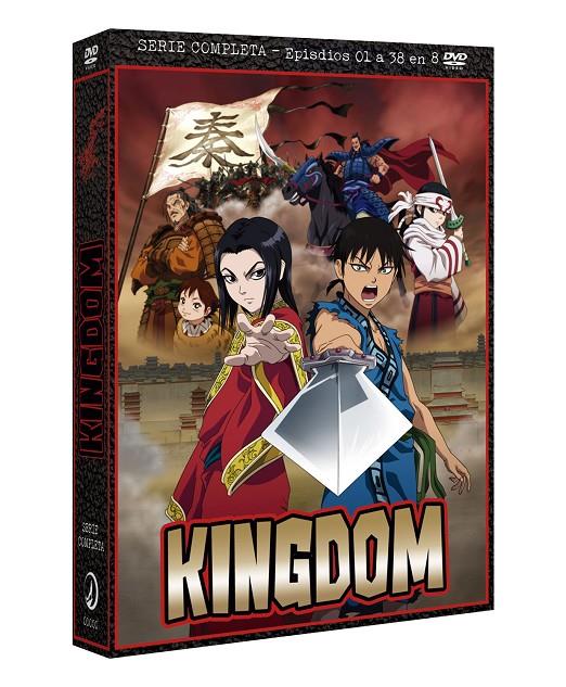 KINGDOM Temporada 1 (Episodios 1 a 38) - DVD | 8424365725712 | Jun Kamiya, Kenichi Imaizumi, Akira Iwanaga, David Chen, Francesca Calo, Taiji Kawanishi, Kiyomitsu