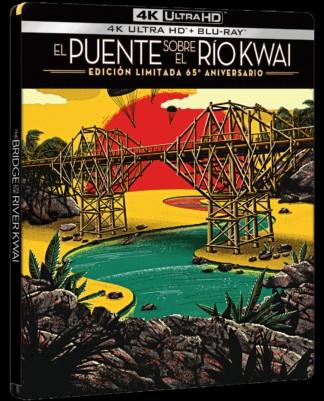 El Puente Sobre El Río Kwai (+ Blu-Ray) (Ed. Especial Steelbook) - 4K UHD | 8414533134941 | David Lean