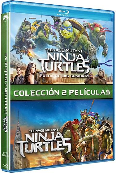 Las Tortugas Ninja: Colección 2 Películas (Pack) - Blu-Ray | 8421394001589 | Jonathan Liebesman/Dave Green