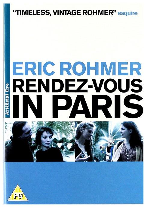 Tres romances en París (Les Rendez-vous de Paris) (VOSI) - DVD | 5021866459301 | Eric Rohmer