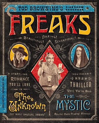 Tod Browning's Sideshow Shockers (VOSI) (La parada de los monstruos, Garras HUmanas, Zara la mística) - Blu-Ray | 5060952890840 | Tod Browning