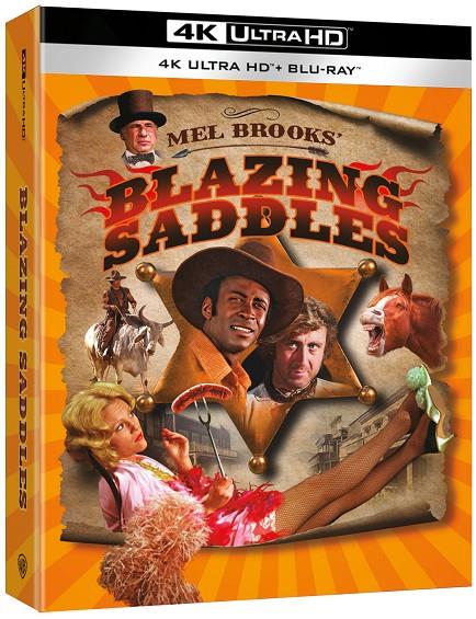 Sillas de montar calientes (+ Blu-ray) Ed. Steelbook - 4K UHD | 8414533142830 | Mel Brooks