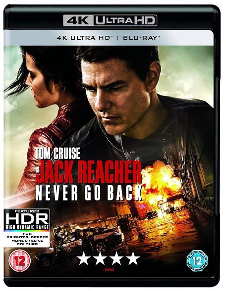 Jack Reacher: Nunca vuelvas atrás (4K + Bluray) - 4K UHD | 5053083105723 | Edward Zwick