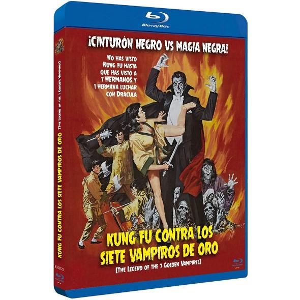 Kung Fu Contra Los Siete Vampiros De Oro - Blu-Ray R (Bd-R) | 8436555535223 | Roy Ward Baker