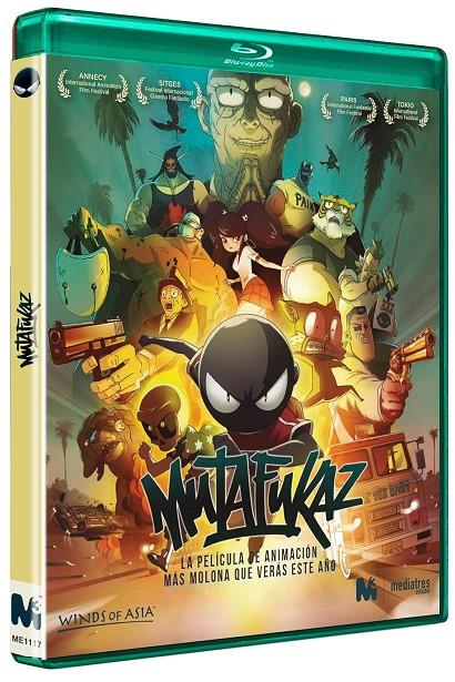 Mutafukaz - Blu-Ray | 8421394412170 | Shoujirou Nishimi,  Guillaume Renard