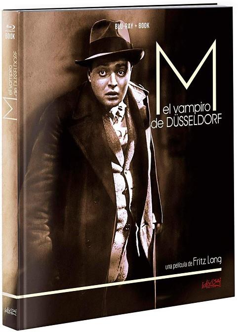 M, El Vampiro De Düsseldorf (E.E. Libro) (+ DVD) - Blu-Ray | 8421394412613 | Fritz Lang