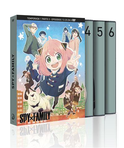 Spy X Family Temporada 1 Parte 2 - DVD | 8424365728492 | Kazuhiro Furuhashi