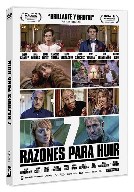 7 Razones Para Huir - DVD | 8436587700132 | Gerard Quinto, Esteve Soler, David Torras