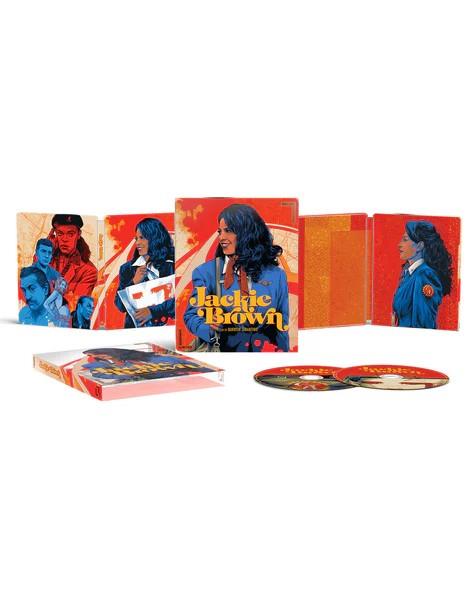 Jackie Brown Limited Edition Steelbook (4K + Bluray) - 4K UHD | 5055761916768 | Quentin Tarantino