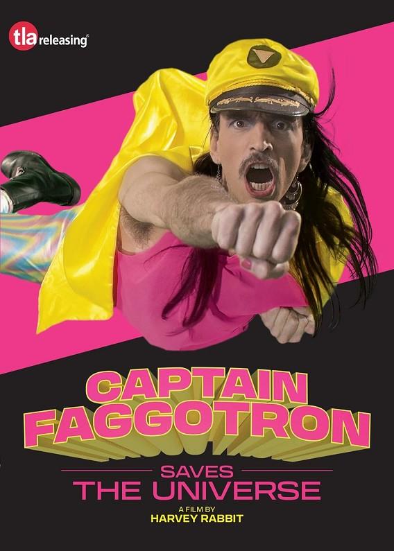 Captain Faggotron Saves the Universe (VOSI) - DVD | 5060496454133 | Harvey Rabbit