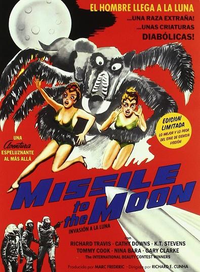 INVASION A LA LUNA (V.O.S.E.) (MISSILE TO THE MOON) - DVD | 8427328750417 | Richard E. Cunha