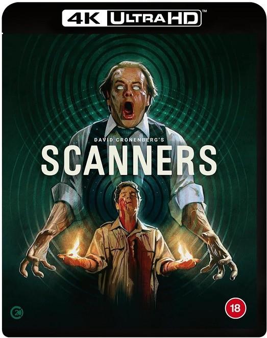 Scanners (VOSI) - 4K UHD | 5028836042433 | David Cronenberg