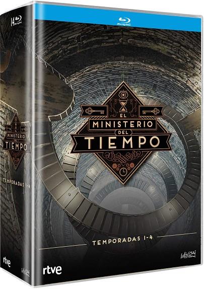 El Ministerio Del Tiempo (Pack T1 A T4) - Blu-Ray | 8421394414532 | Javier Olivares (Creador), Pablo Olivares (Creador), Marc Vigil, Miguel Alcantud, Jorge Dorado, Abig