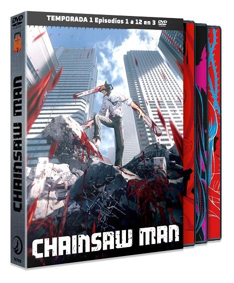 Chainsaw man T1 (Episodios del 1 al 12) - DVD | 8424365727693 | Ryu Nakayama