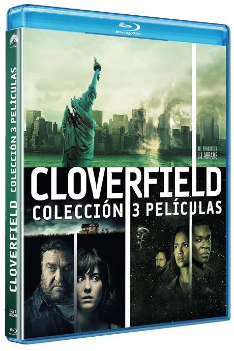 Cloverfield 1-3 (Pack) - Blu-Ray | 8421394000612
