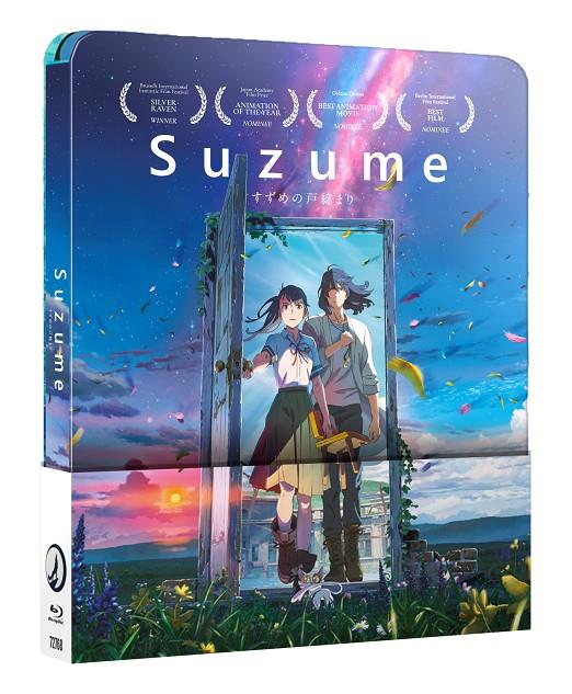 Suzume (Suzume no tojimari) -Steelbook Blu-ray+Blu-ray de extras- - Blu-Ray | 8424365727679 | Makoto Shinkai