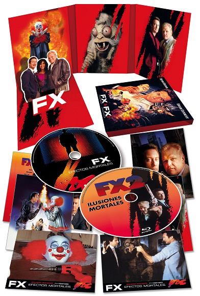 FX 1 +2 (+ 8 Postales). Edición Limitada y Numerada - Blu-Ray | 8435479605661 | Robert Mandel, Richard Franklin