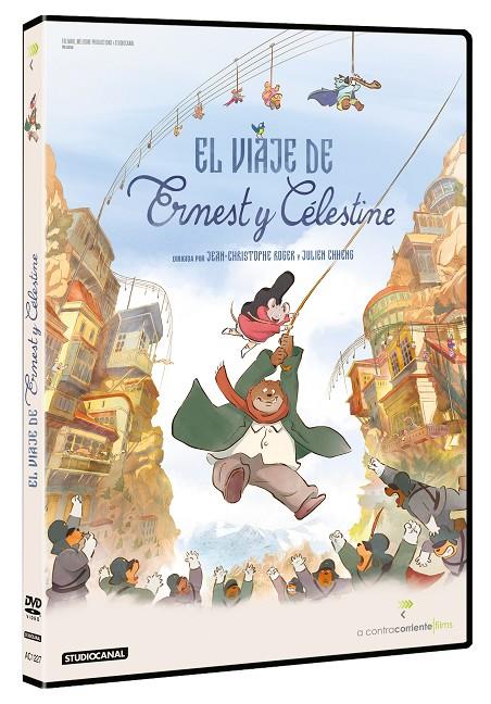 El Viaje de Ernest y Célestine - DVD | 8436597562270 | Jean-Christophe Roger, Julien Chheng