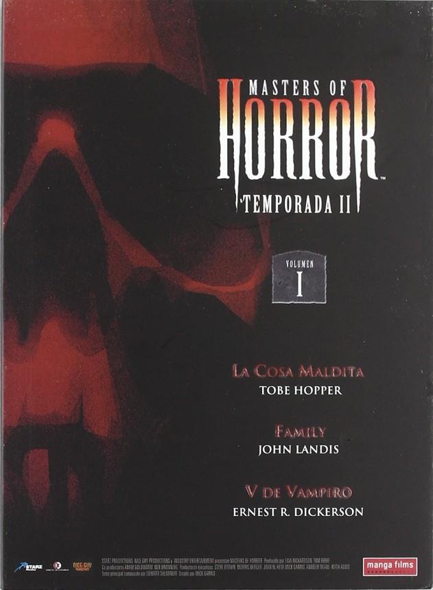 Masters Of Horror - Temporada II, Volumen I: La cosa maldita / Family / V de Vampiro - DVD | 8420172051693