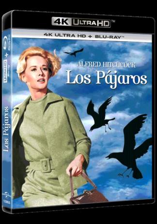 Los Pájaros (+ Blu-Ray) - 4K UHD | 8414533133852 | Alfred Hitchcock