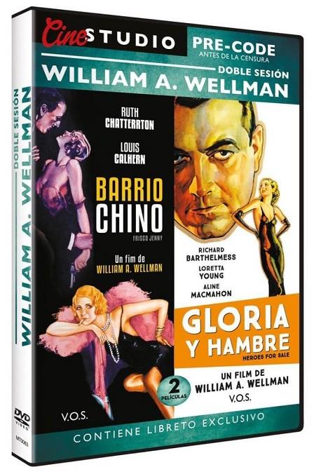 Barrio Chino + Gloria Y Hambre (William A. Wellman Doble Sesión) (V.O.S.E.) - DVD | 8436022328365 | William A. Wellman