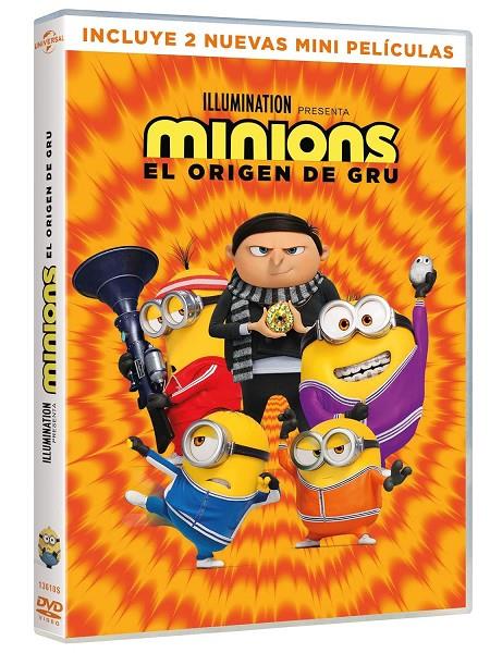 MINIONS 2: EL ORIGEN DE GRU - DVD | 8414533136105