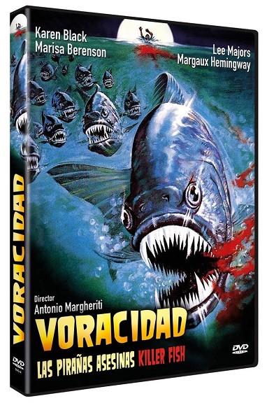 Voracidad (Las pirañas asesinas) - DVD | 7427251342520 | Antonio Margheriti