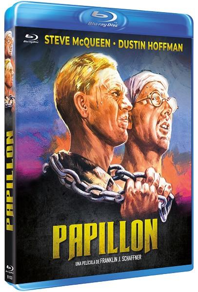 Papillon (Nuevo transfer 4K) - Blu-Ray | 8436558200036 | Franklin J. Schaffner