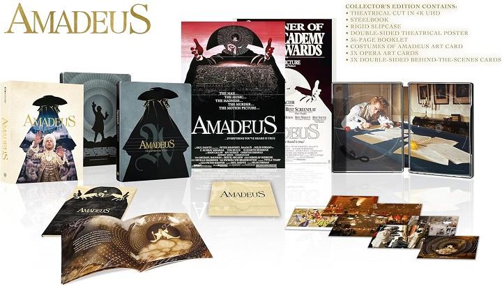 Amadeus Limited Collectors Edition Steelbook - 4K UHD | 5051892249812 | Milos Forman