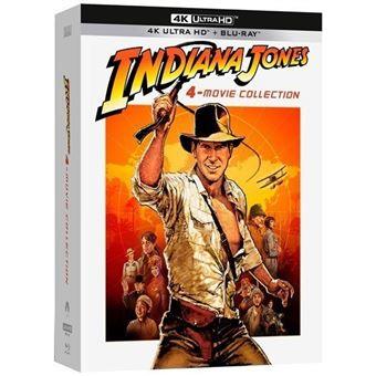 Indiana Jones: Colección 4 Películas (Digi + Mapa) (+ Blu-ray) - 4K UHD | 8421394100503 | Steven Spielberg