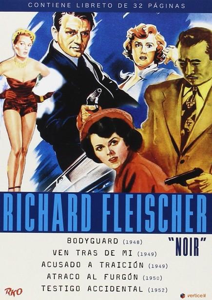 Richard Fleischer (Bodyguard, Ven tras de mi, Acusado a traicion, Atraco al furgon, Testigo accidental / 5DVD'S + Libreto 32 pags.) - DVD | 8420172062682 | Richard Fleischer