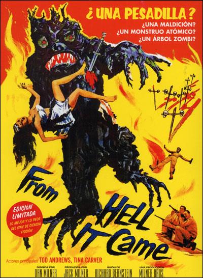 From Hell It Came (V.O.S.E) - DVD | 8427328750257 | Dan Milner