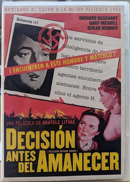 Decisión Antes Del Amanecer (Decision Before Dawn) - DVD | 8427328790130 | Anatole Litvak