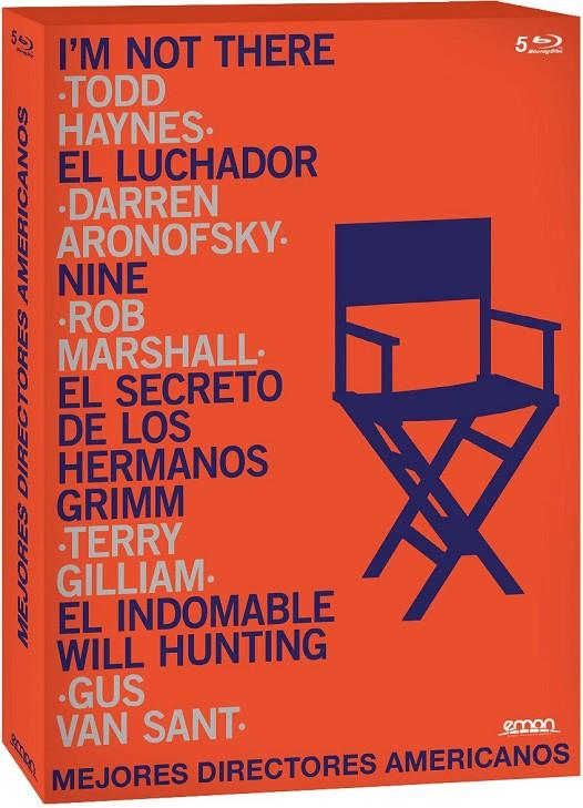 Mejores directores americanos 2 (I'M Not There + Luchador + Nine + Secreto Hermanos Grimm + El Indomable Will Hunting) - Blu-Ray | 8435153750083