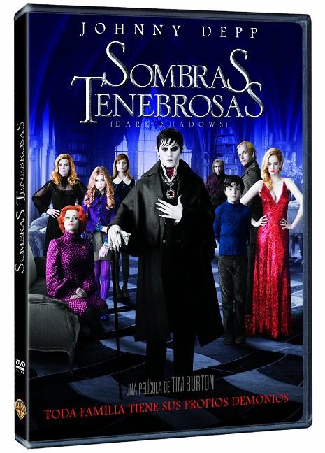 Sombras Tenebrosas - DVD | 5051893126938 | Tim Burton