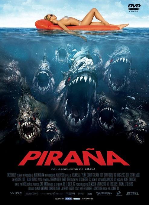 Piraña 3D + 2D - DVD | 8435153709470 | Alexandre Aja