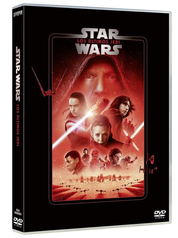 Star Wars VIII: Los Últimos Jedi - DVD | 8717418564650 | Rian Johnson