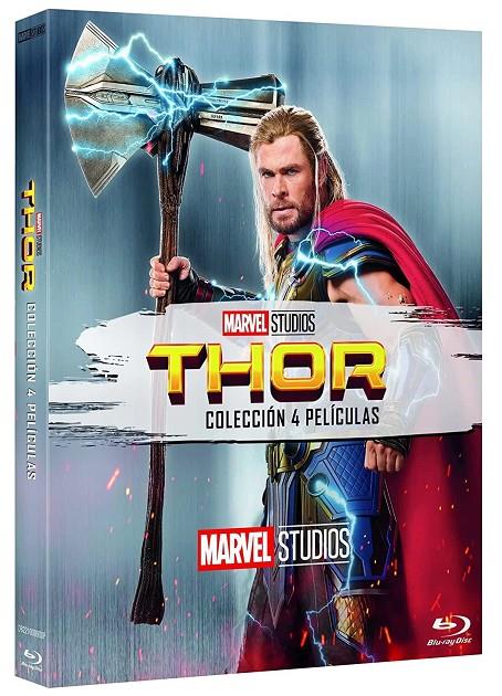 Thor: Colección 4 Películas (Pack) - Blu-Ray | 8421394900059 | Kenneth Branagh, Alan Taylor y Taika Waititi