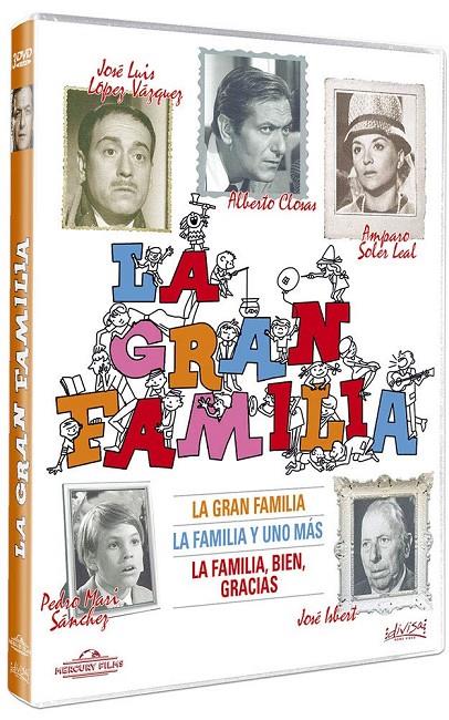 La Gran Familia + La Familia Y Uno Mas + La Familia Bien, Gracias - DVD | 8421394554092 | Fernando Palacios, Pedro Masó