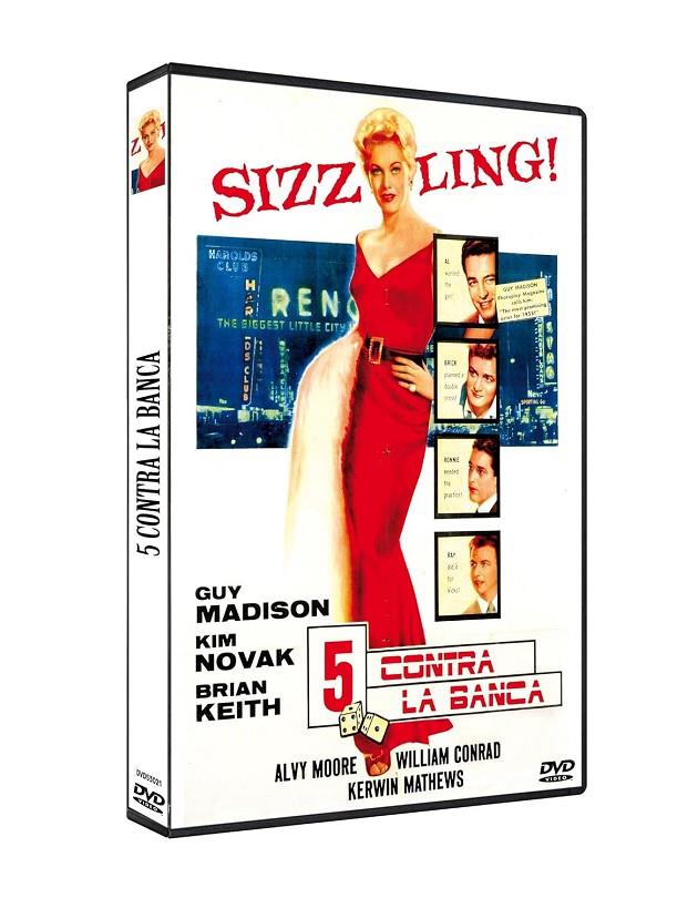 5 Contra La Banca (Sizzling!) - DVD | 8436555530211 | Phil Karlson