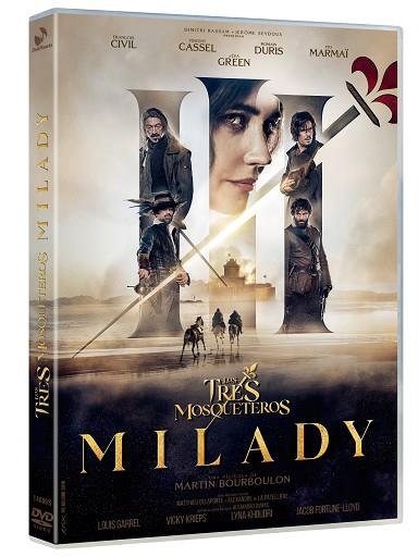 Los Tres Mosqueteros: Milady - DVD | 8414533140898 | Martin Bourboulon