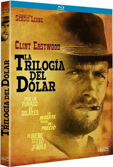 La Trilogía Del Dólar (Pack: Por un puñado de dólares+La muerte tenía un precio+El bueno, el feo y el malo) - Blu-Ray | 8421394405769 | Sergio Leone