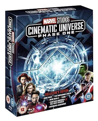 Marvel Studios Cinematic Universe: Phase One - Blu-Ray | 8717418519858 | Jon Favreau, Louis Leterrier, Kenneth Branagh, Joe Johnston, Joss Whedon