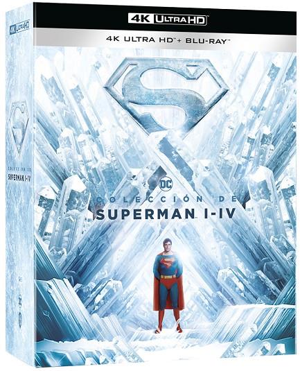 Superman Pack 1-4 (+ Blu-Ray) - 4K UHD | 8414533137607 | Richard Donner, Richard Lester, Sidney J. Furie