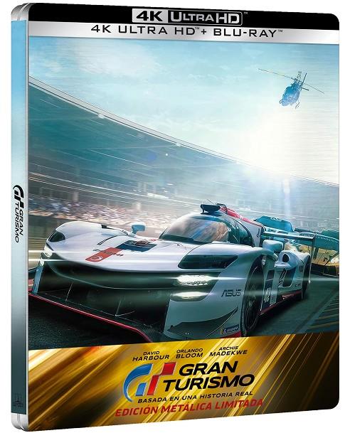 Gran Turismo (+ Blu-Ray) Ed. Steelbook - 4K UHD | 8414533139465 | Neill Blomkamp